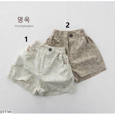 QT5740 QUẦN SHORT BEO CẠP CHUN MZYY