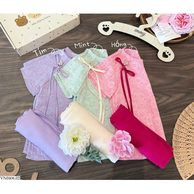 VN0406.02 BỘ BÀ BA CHO BÉ GÁI