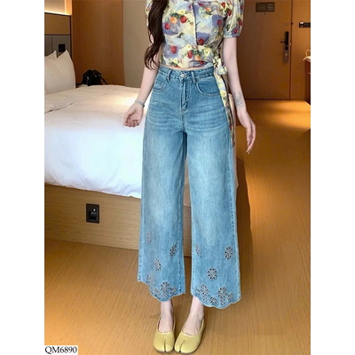 QM6890 QUẦN JEAN LỬNG CHO NỮ