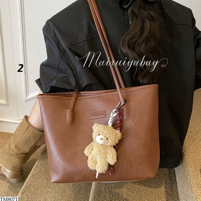 TM8071 TÚI TOTE HOT TREND KÈM GẤU