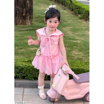 VN0506.01 SET BÉ GÁI HỒNG NGỌT NGÀO
