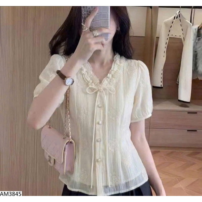 AM3845 ÁO SƠ MI CỔ V CHO NỮ