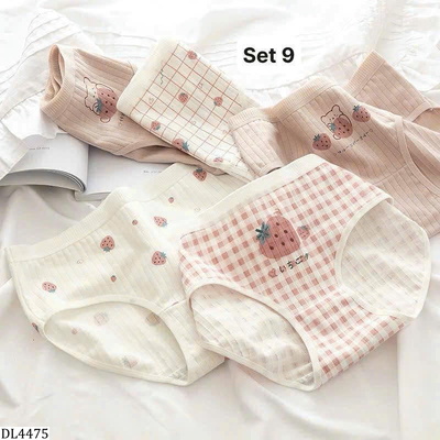DL4475  SET 6 QUẦN CHIP TUỔI TEEN