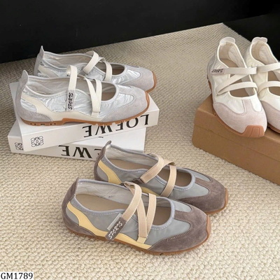 GM1789 GIÀY THỂ THAO QUAI DÁN NỮ QC