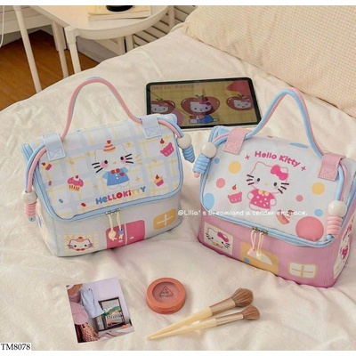 TM8078 TÚI ĐỰNG MĨ PHẨM KITTY