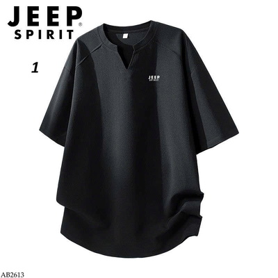 AB2613 ÁO THUN JEEP SPIRIT CỔ XẺ V