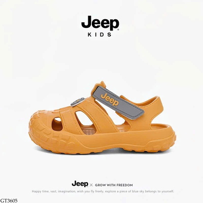 GT3605 GIÀY SANDAL BÁNH MÌ TRẺ EM JEEP