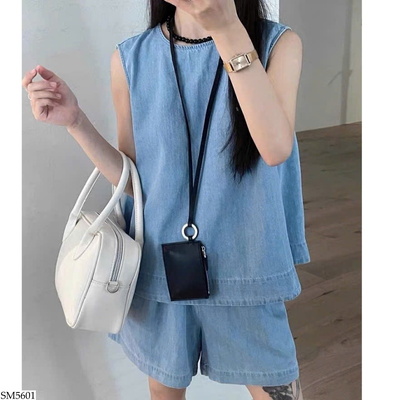 SM5601 SET ÁO SÁT NÁCH QUẦN SHORT