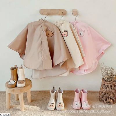 GT3606 ÁO MƯA VÀ ỦNG CUTE CHO BÉ