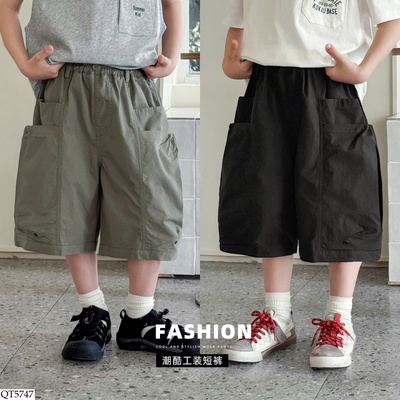 QT5747 QUẦN SHORT BÉ TRAI HÃNG AOAOKIDS
