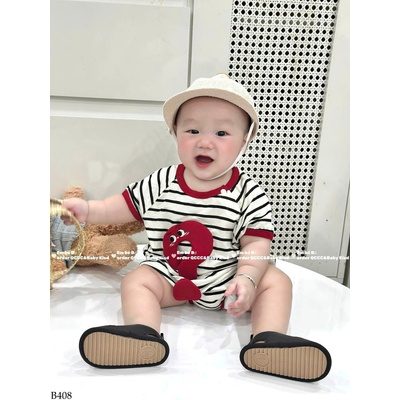 B408 BODYSUIT KẺ NGANG CHO BÉ