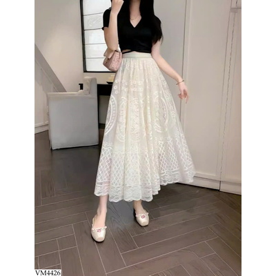 VM4426 CHÂN VÁY REN DÁNG DÀI