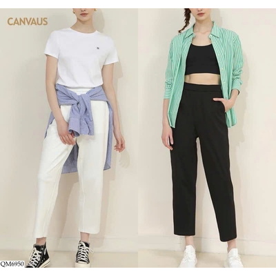 QM6950 QUẦN BAGGY CANVAUS CHO NỮ