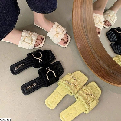 GM1834 DÉP LÊ MŨI VUÔNG CHO NỮ