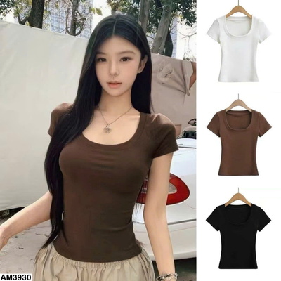 AM3930 ÁO THUN CỔ U MOSESQUEEN