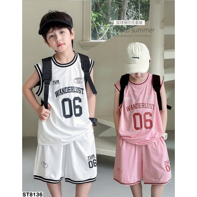 ST8136 BỘ THỂ THAO BÓNG RỔ SỐ 06 AOAOKIDS
