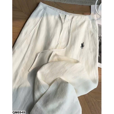 QM6949 QUẦN SUÔNG LINEN THÊU NGỰA
