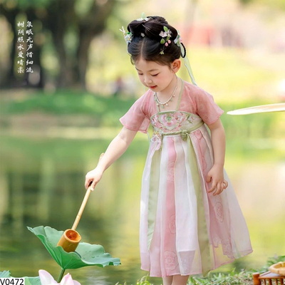V0472 VÁY CỔ TRANG CHO BÉ