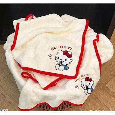 K1584 SÉT KHĂN TẮM 3 MÓN KITTY