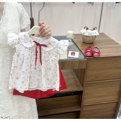 SG3472 SÉT SƠ MI THỎ ĐỎ COCOGIRIN