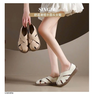 GM1854 SANDAL DÂY ĐAN GIẪM GÓT