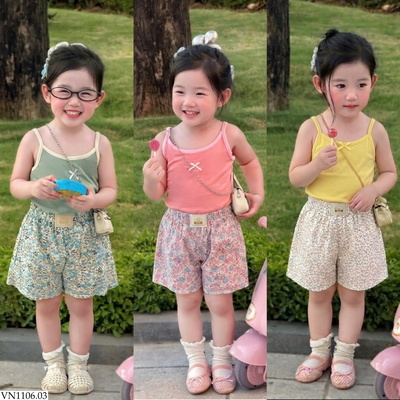 VN1106.03 COMBO 3 SET BỘ ĐÙI HOA NHÍ