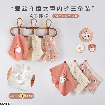 DL4523 SET 3 QUẦN CHIP BÉ GÁI