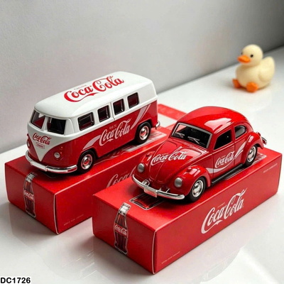 DC1726 SET 2 XE Ô TÔ ĐỒ CHƠI COCA COLA