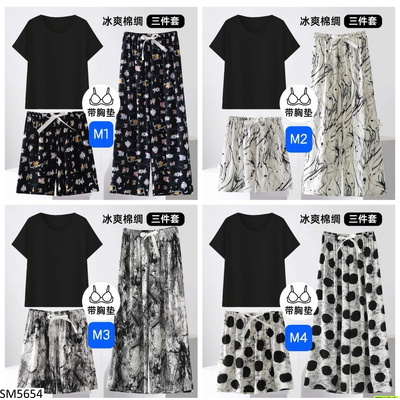SM5654 SÉT LANH HOA KÈM BRA 3 CHI TIẾT