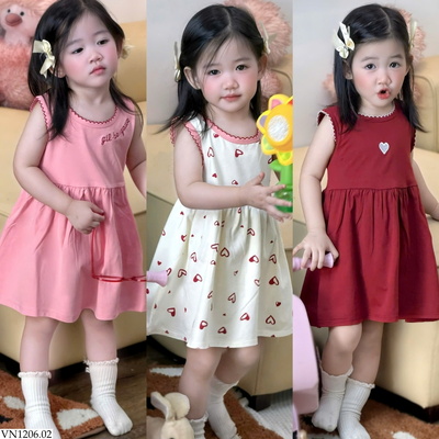 VN1206.02 SET 3 VÁY BÉ GÁI