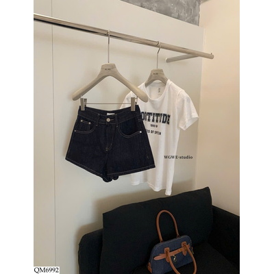 QM6992 QUẦN SHORT JEAN NỮ HÃNG W.G.W.E