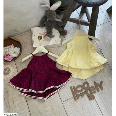 VN1206.03 SET CỔ YẾM CHO BÉ GÁI