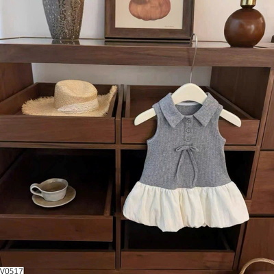 V0517 VÁY SÁT NÁCH CỔ POLO BG