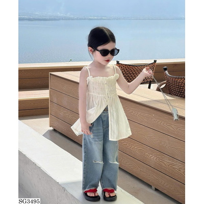 SG3495 ÁO TANK TOP VÀ QUẦN JEAN CHO BG