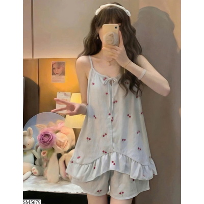 SM5679 BỘ MẶC NHÀ KÈM BRA