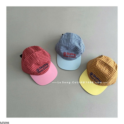 M5098 MŨ LƯỠI TRAI KẺ CARO