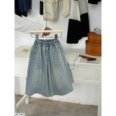 QG5903 QUẦN JEANS ỐNG RỘNG CHO BG