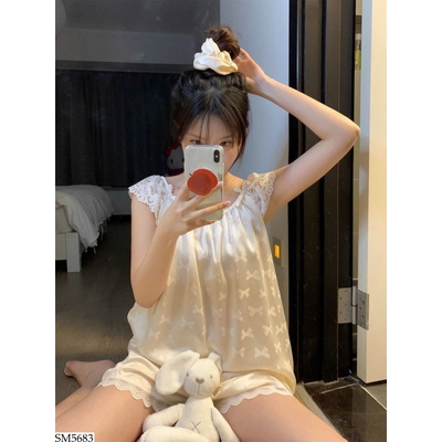 SM5683 SET ĐỒ NGỦ LỤA SÁT NÁCH NỮ