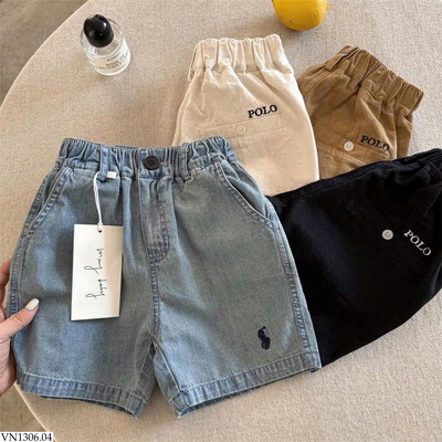 VN1306.04 SET 4 QUẦN SHORT CHO BÉ