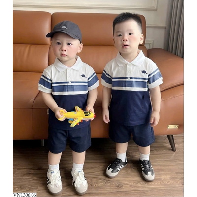 VN1306.06 SET POLO KÈM MŨ CHO BT