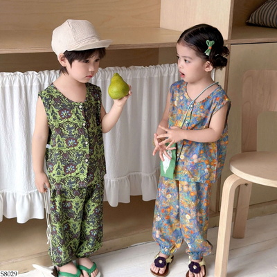 S8029 BỘ SÁT NÁCH MẶC NHÀ CHO BÉ