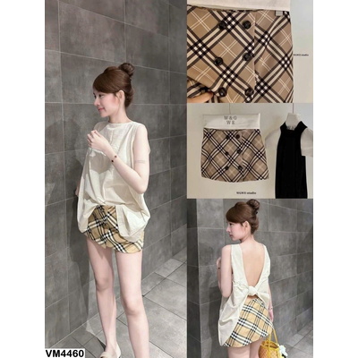 VM4460 CHÂN VÁY KẺ W.G.W.E