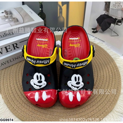 GG9974 CROCS MICKEY ĐỎ