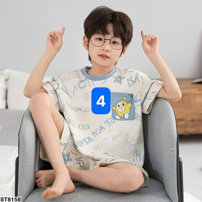 ST8158 BỘ COTTON BÉ TRAI SZ ĐẠI