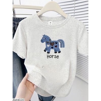 AM4020 ÁO CỔ TRÒN HÌNH NGỰA