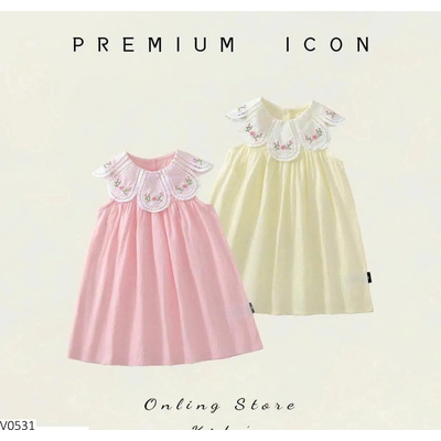 V0531 VÁY SÁT NÁCH CỔ BÈO PREMIUM