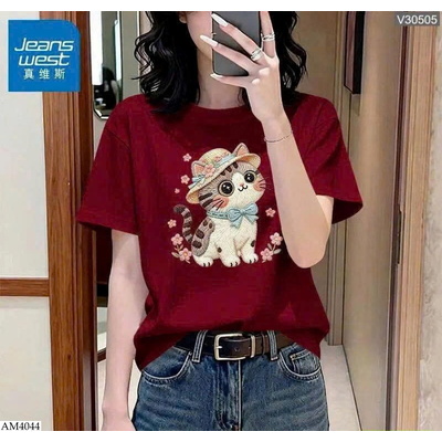 AM4044 ÁO PHÔNG NỮ NHÀ JEANSWEST