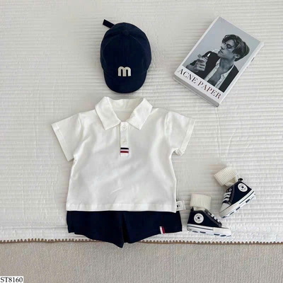 ST8160 SET ÁO POLO MIX QUẦN CHO BT