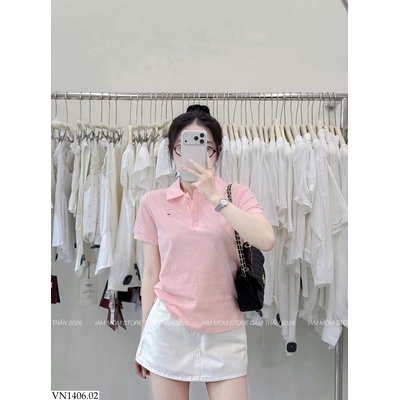 VN1406.02 ÁO POLO CỘC TAY CHO NỮ