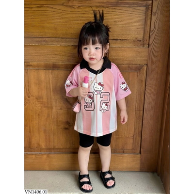 VN1406.01 BỘ KITTY CHO BÉ GÁI